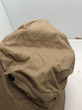 Load image into Gallery viewer, British Jungle Tropical Khaki Bush Hat 1954 Size 5 1/2 - Similar to 1944 Pattern
