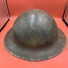 Load image into Gallery viewer, WW2 British Army Mk2 Brodie Combat Helmet - Uncleaned Untouched Original
