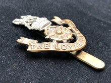 Load image into Gallery viewer, Original WW2 British Army Loyal Regiment (North Lancashire) Cap Badge
