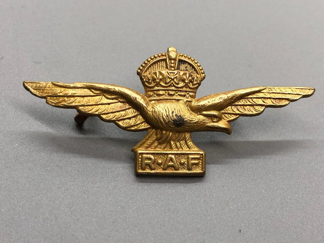 Original Kings Crown British RAF Badge