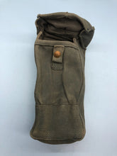 Load image into Gallery viewer, Original WW2 British RAF 37 Pattern Webbing Bren / Universal Pouch Wartime Dated
