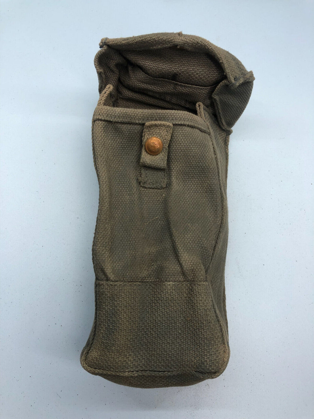 Original WW2 British RAF 37 Pattern Webbing Bren / Universal Pouch Wartime Dated