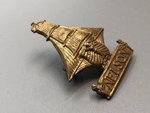 Lade das Bild in den Galerie-Viewer, WW1 British Army Royal Naval Division Nelson Battalion Cap Badge
