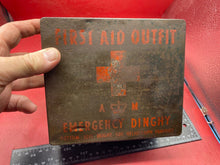 Load image into Gallery viewer, Original British Royal Air Force RAF AM First Aid Outfit Tin - Emergency Dinghy
