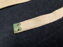 Load image into Gallery viewer, Original WW2 British Army 37 Pattern Khaki L-Straps Webbing - Wartime Dated
