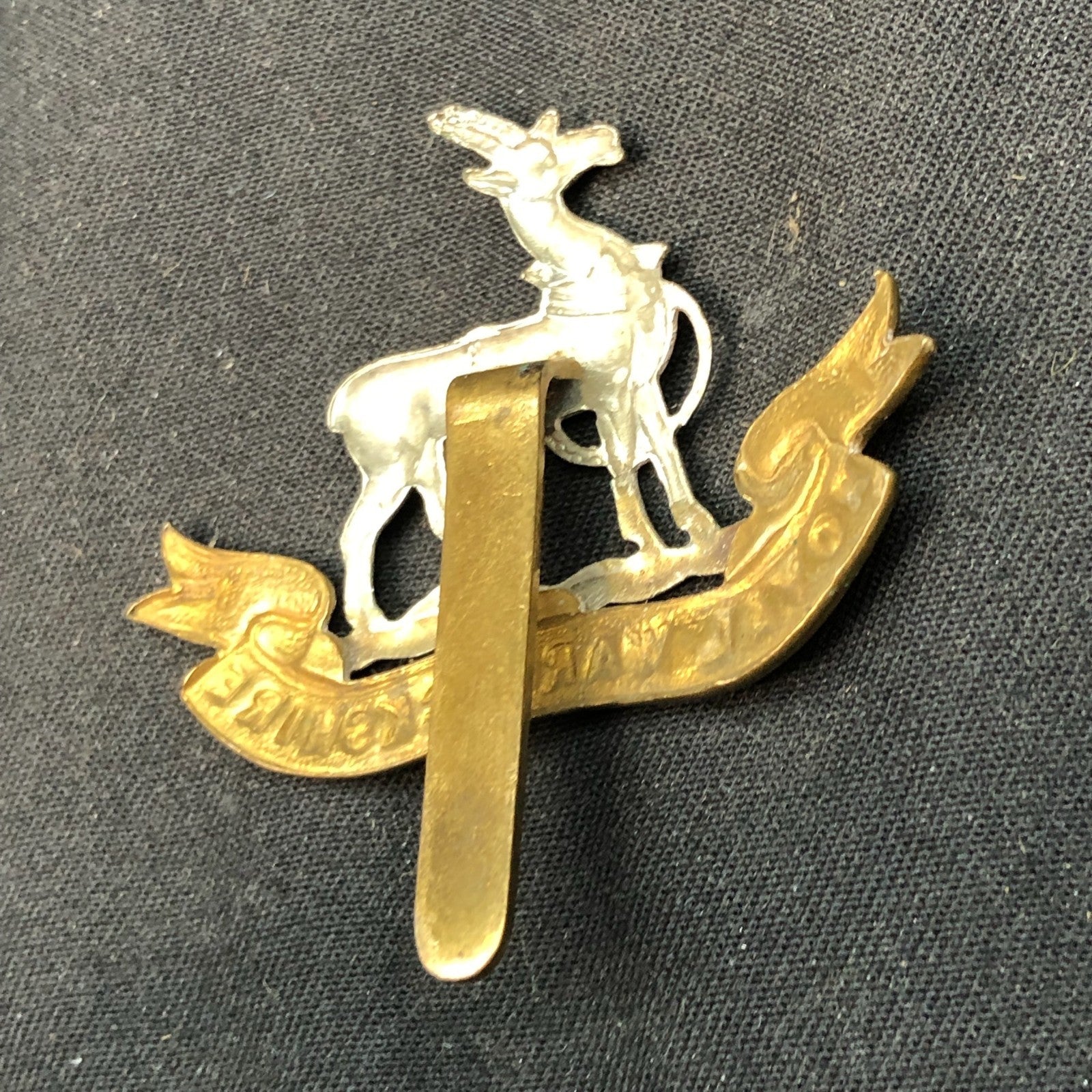 Original WW2 British Army Cap Badge - Royal Warwickshire Regiment - The Militaria Shop