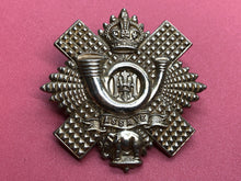 Load image into Gallery viewer, Original WW2 British Army Highland Light Infantry Scottish Cap Badge
