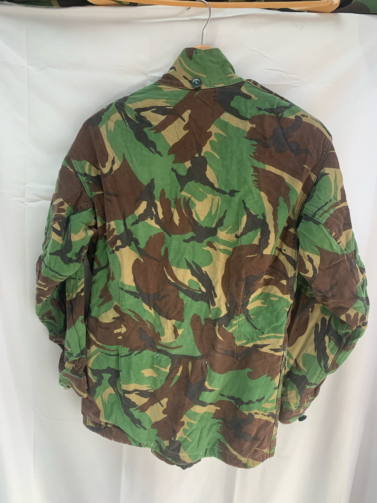 Original British Army 68 Pattern DPM Camouflaged Smock - Size 1 - 36" Chest - The Militaria Shop