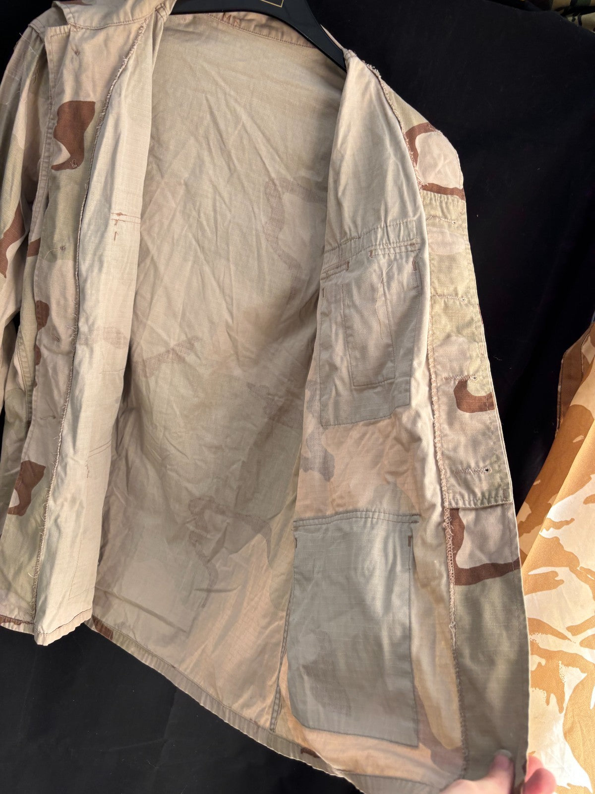 Gulf War US Army DCU Camouflaged Combat Field Coat/Jacket - 44 inch Chest - The Militaria Shop