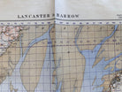 Original WW2 British Army GSGS OS Map of Great Britain - Lancaster & Barrow - The Militaria Shop