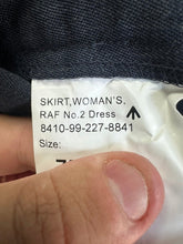 Load image into Gallery viewer, British WRAF Woman&#39;s No2 Dress Royal Air Force Skirt Grade 1 - Size 75/76/104 - The Militaria Shop
