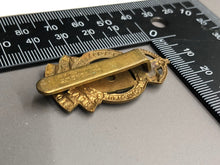 Load image into Gallery viewer, Original British Army WW2 RAOC Royal Army Ordnance Corps Cap Badge
