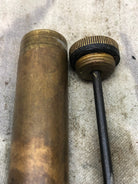 Original WW1 British Army SMLE Enfield Brass Oil Bottle - EFD Marked - The Militaria Shop