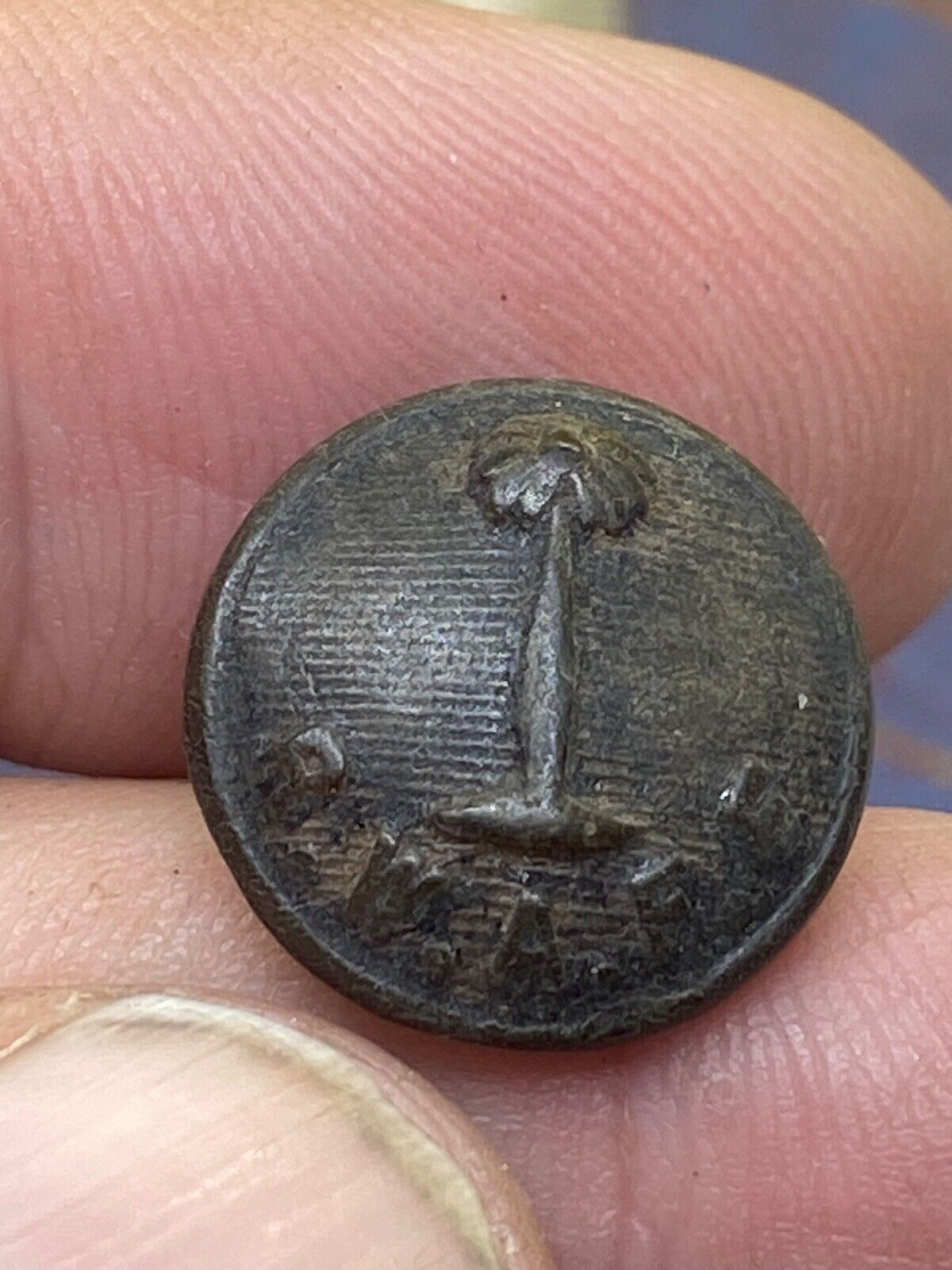 Original WW1 / WW2 British Army West African Frontier Force Button