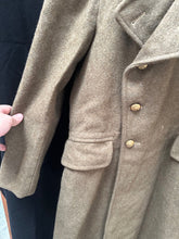 Load image into Gallery viewer, Original British Army Overcoat Greatcoat - 41&quot; Chest
