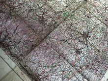 Charger l&#39;image dans la galerie, Original WW2 British Army / RAF Bases Map - North Midlands &amp; Lincolnshire
