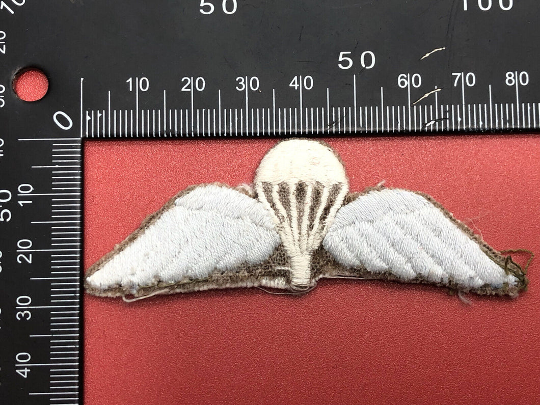 Original British Army Paratrooper Jump Wings Parachutists Qualification Wings