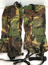 Load image into Gallery viewer, Genuine British Army DPM Camouflaged Gaiters - Size Standard
