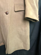 Original WW2 British Army Majors Named Private Purchase Greatcoat - 1945 Dated - The Militaria Shop