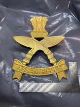 Load image into Gallery viewer, Original British Army Gurkha Regiment Assam Rifles Car Badge / Door Plate
