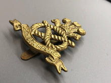 Load image into Gallery viewer, Original WW2 British Army North Stafford Regiment Cap Badge
