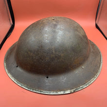 Load image into Gallery viewer, Original WW2 Mk2 British Army Brodie Combat Helmet
