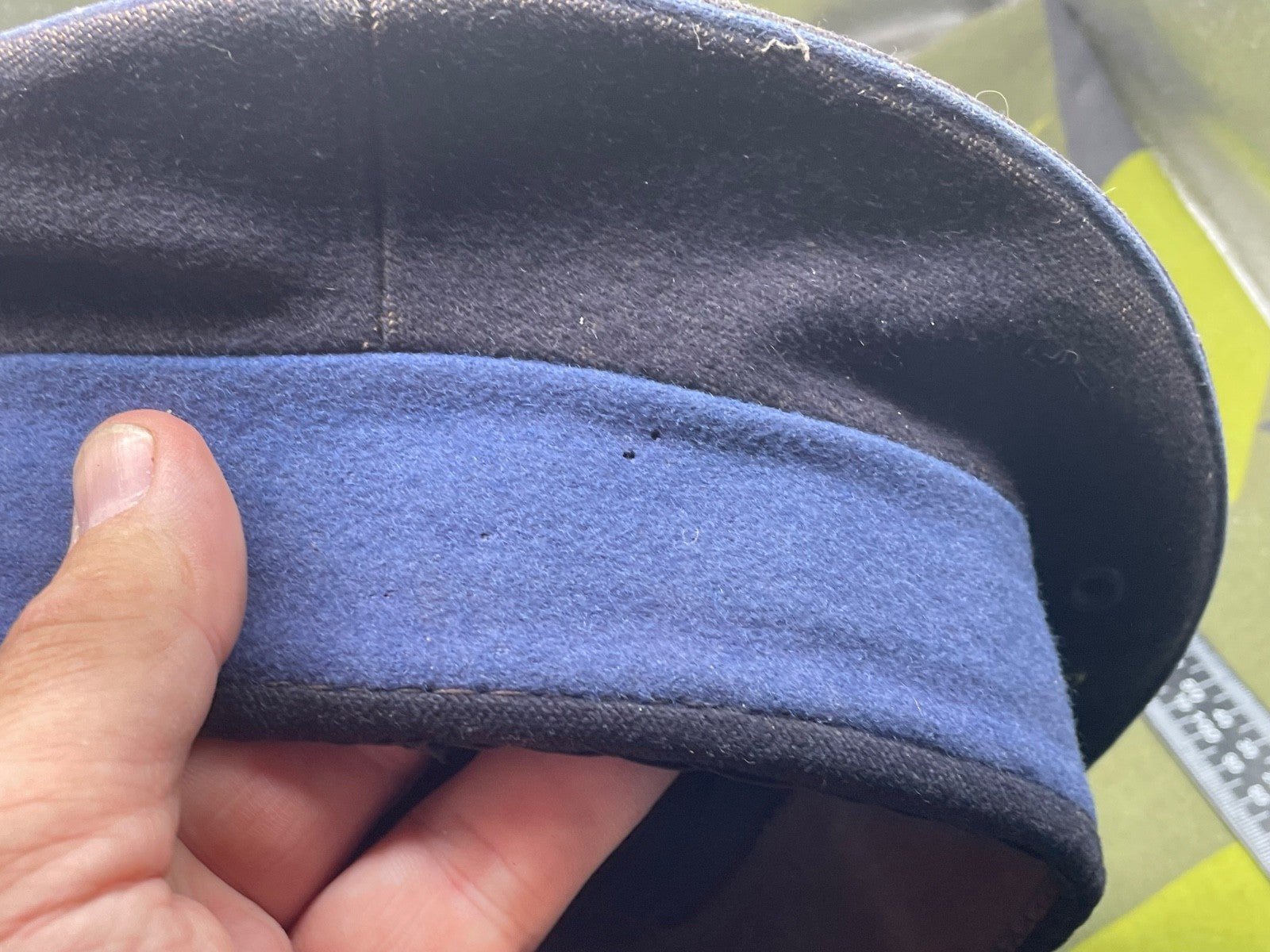 Original British Army - Musician's Peaked Cap - Size 52cm - The Militaria Shop