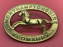 Load image into Gallery viewer, British Army Cap Badge - Northamptonshire Yeomanry Regiment
