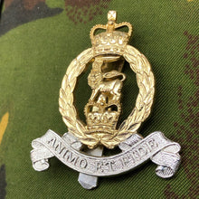Load image into Gallery viewer, Original British Staybrite Army Cap Badge - Adjutant General&#39;s Corps - The Militaria Shop
