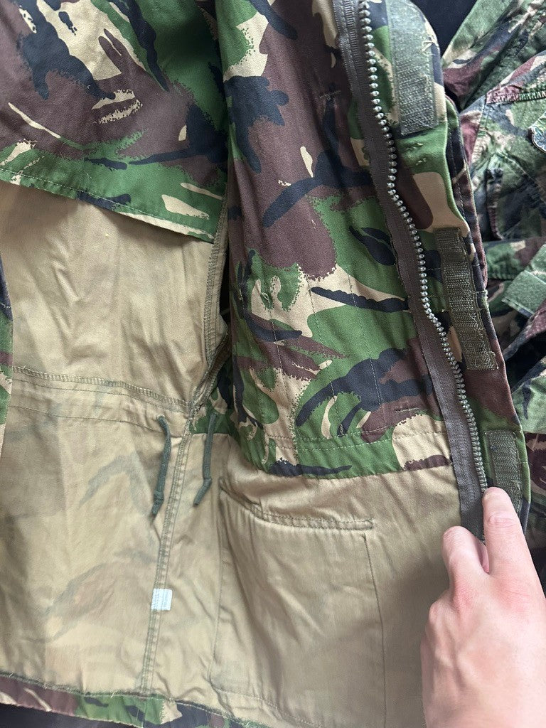 Genuine British Army DPM Camouflaged Combat Field Jacket - Size 160/88 - The Militaria Shop