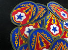 Unissued Original WW2 US Army Advanced Communications Zone ETO Cloth Badge Patch - The Militaria Shop