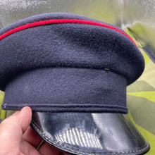 Load image into Gallery viewer, Original British Army Royal Engineers Peaked Cap - Size 56cm - The Militaria Shop
