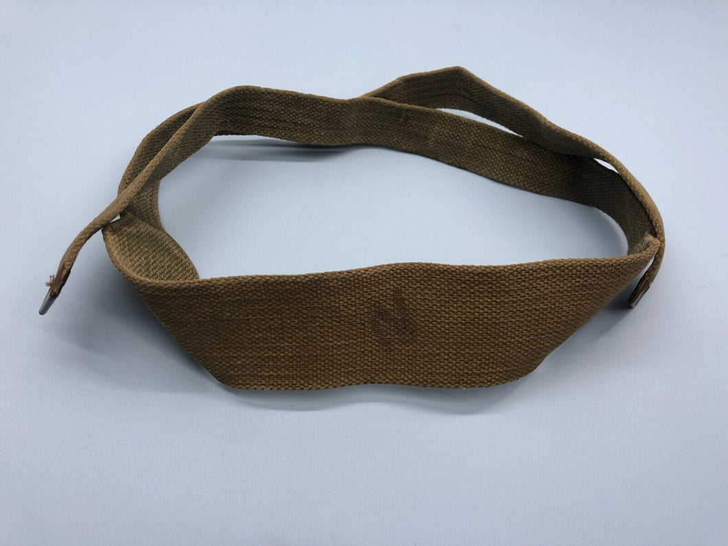 Original WW2 British Army Tan Webbing Shoulder Strap 37 Pattern