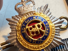 Load image into Gallery viewer, Original British Army Royal Corps of Transport EIIR Officers Dress Collar Badge
