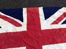 Load image into Gallery viewer, Original WW2 British Union Jack Flag  - Craft Paper Parts - 107cm x 78cm
