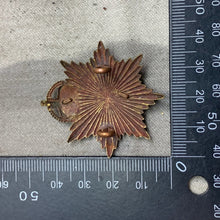 Load image into Gallery viewer, Original WW1 British Army Serice Corps ASC Cap Badge - Officers Bronze
