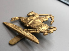 Load image into Gallery viewer, Original WW1 British Army Fife and Forfar Yeomanry Cap Badge
