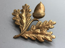 Load image into Gallery viewer, Original WW1 British Army South Notts Hussars Officer&#39;s Cap Badge
