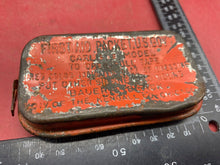 Load image into Gallery viewer, Original WW2 US Army Carlisle Field Dressing in Unopened Red Tin
