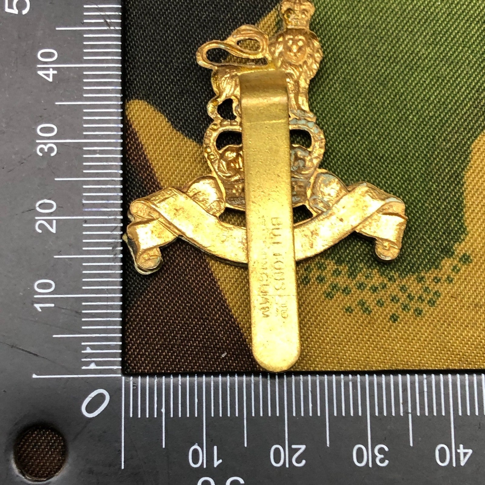 Original British Army Cap Badge - Royal Army Pay Corps - The Militaria Shop
