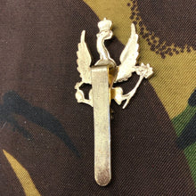 Load image into Gallery viewer, Genuine British Army Staybrite Cap Badge - 14th/20th King&#39;s Hussars - The Militaria Shop
