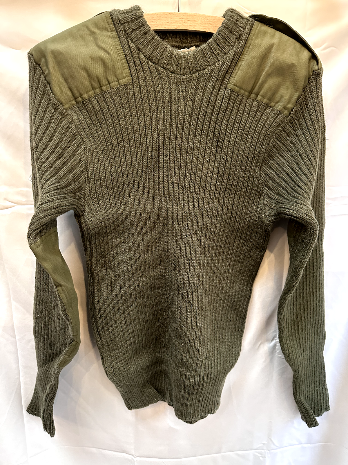 Genuine British Army Commando Heavy Pull Over Jumper - Size 82cm Chest - The Militaria Shop