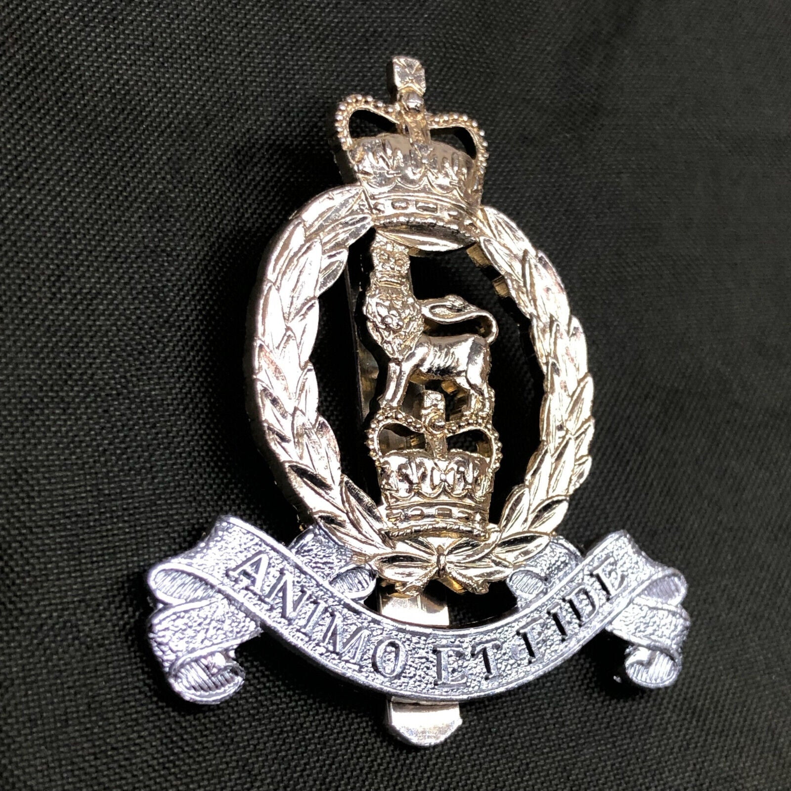 Genuine British Army Adjutant General’s Corps AGC Cap Badge - The Militaria Shop