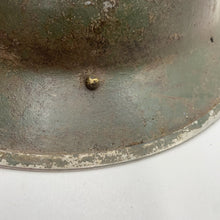 Load image into Gallery viewer, Original WW2 British Army Mk2 Combat Brodie Helmet - South African Made
