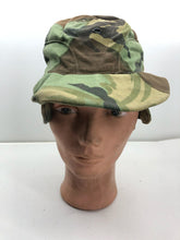 Charger l&#39;image dans la galerie, Original British Army 1968 68 Pattern Cold Weather Combat Camouflaged Hat
