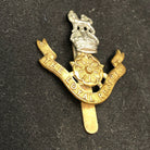 Genuine WW2 British Army Brass Cap Badge - Loyal Regiment (North Lancashire) - The Militaria Shop