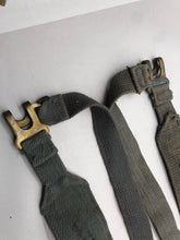 Load image into Gallery viewer, Original WW2 37 Patternn Webbing British RAF Royal Air Force L Straps Set
