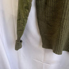Vintage British Army OD Olive Green Pull Over Commando Jumper Wool - Size 100cm - The Militaria Shop