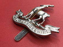 Load image into Gallery viewer, British Army WW1 Royal Warwickshire Regiment Cap Badge
