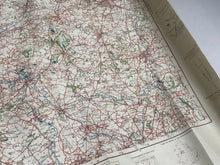 Load image into Gallery viewer, Original WW2 German Army Map of the UK - Manchester / Liverpool / Chester
